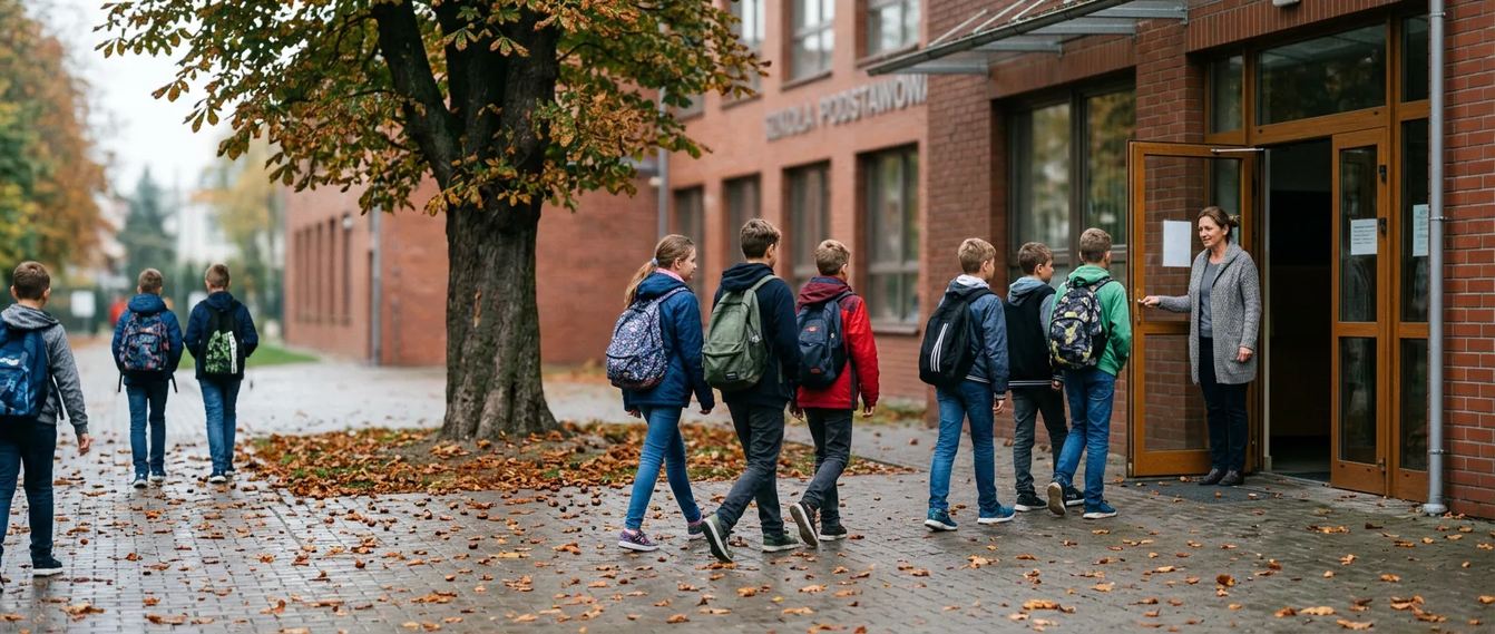 Zakwaterowanie uczestników obozu językowego w uporządkowanym pokoju